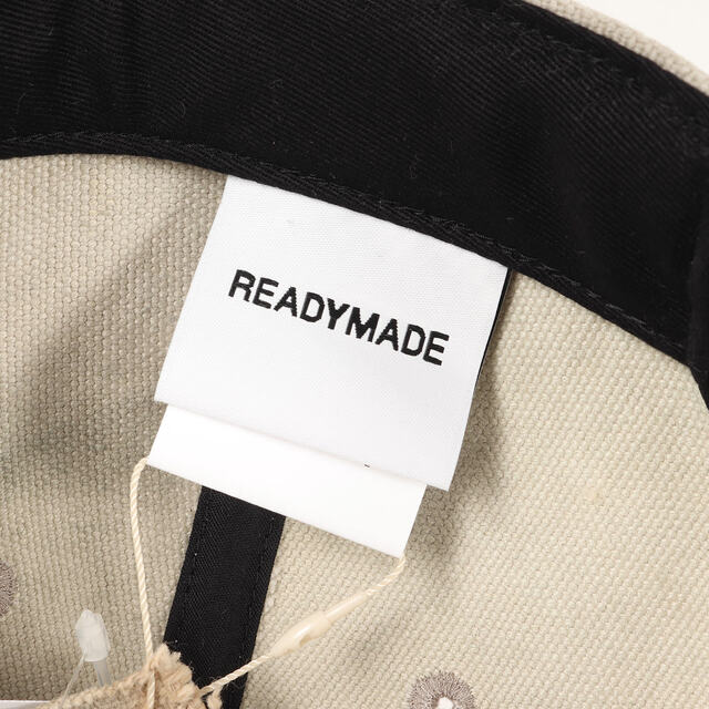 READYMADE(レディメイド)のREADYMADE レディメイド キャップ CLF 刺繍 ヴィンテージリメイク 6パネルキャップ CAP / CLF 22AW ホワイト 帽子 【メンズ】 メンズの帽子(キャップ)の商品写真