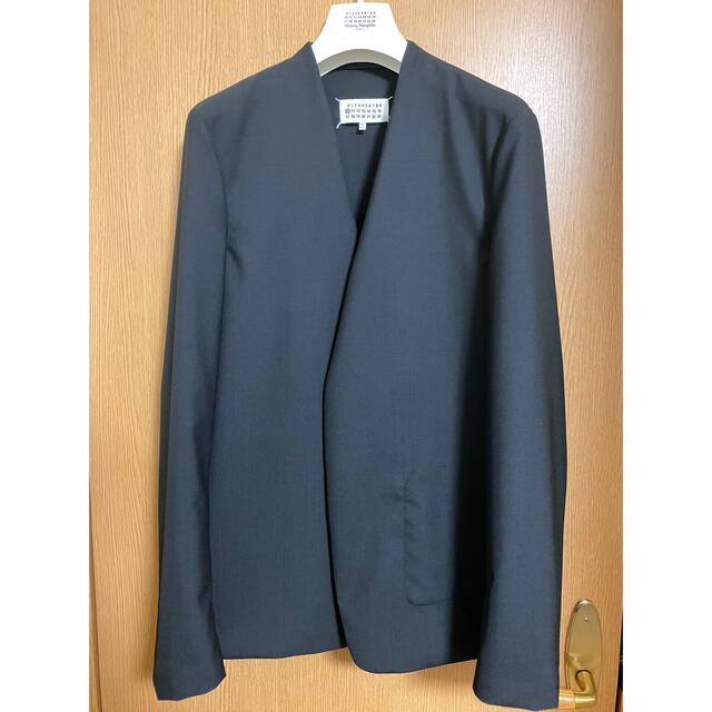 大注目 Martin Maison Margiela 黒48 定番 ノーカラージャケット