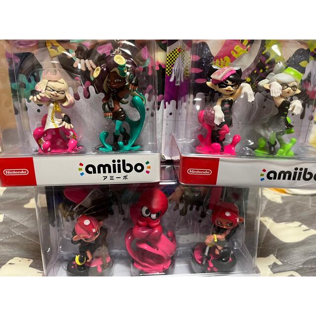 スプラトゥーンAMIIBO７体セット