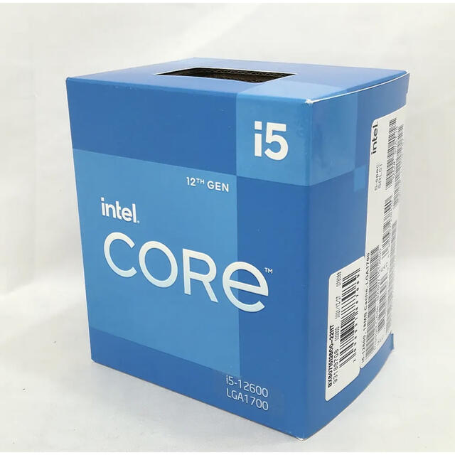 未使用　Intel Core i5-12600(3.3GHz) Box　NO.2