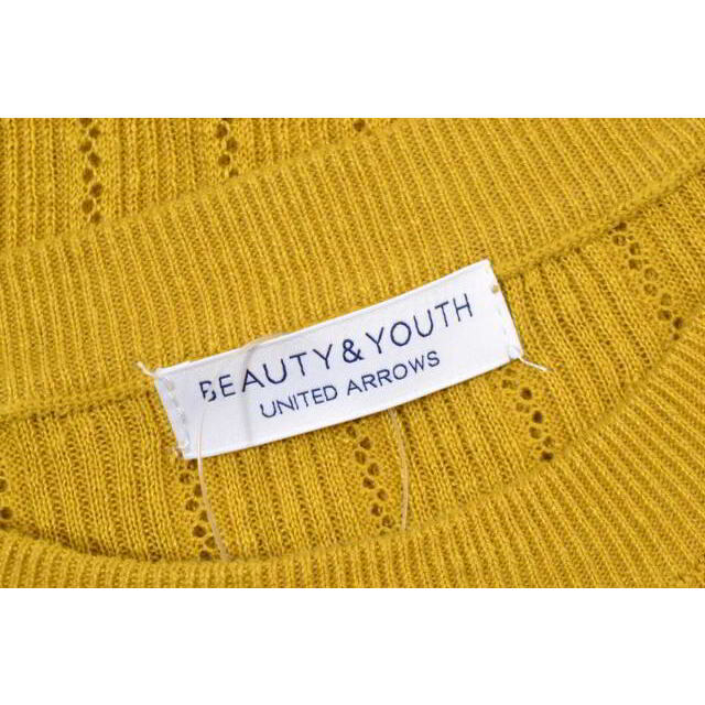 BEAUTY&YOUTH UNITED ARROWS(ビューティアンドユースユナイテッドアローズ)のBEAUTY&YOUTH リネン クルーネックニット レディースのトップス(ニット/セーター)の商品写真