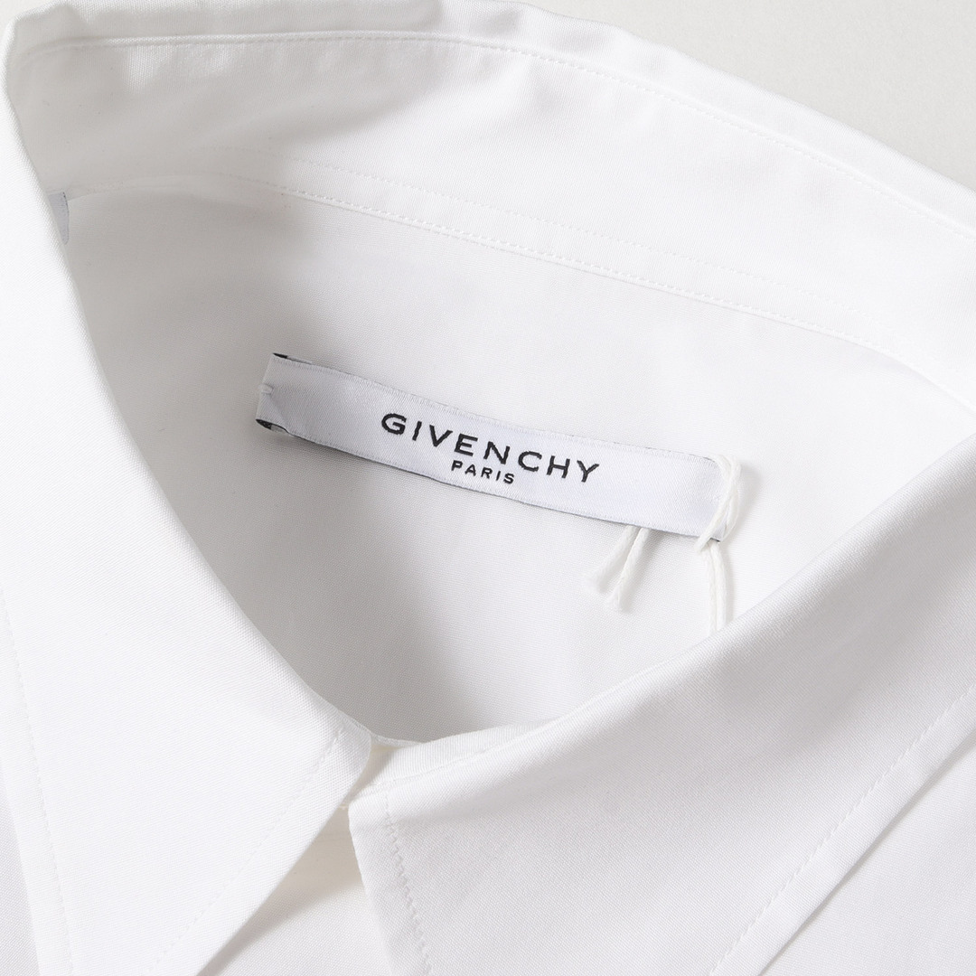 GIVENCHY ジバンシィ シャツ ワンポイント刺繍 コットンシャツ ドレス