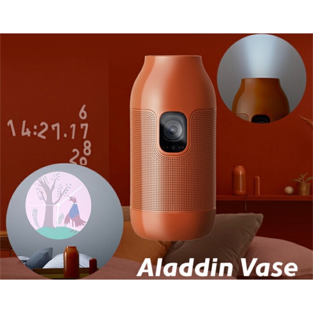 Aladdin Vase アラジン ベース スマートライト型プロジェクター