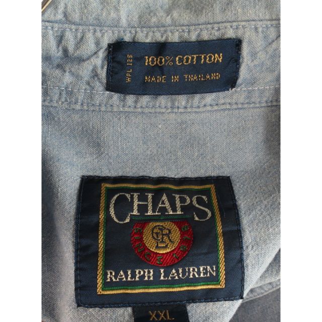 CHAPS(チャップス)のCHAPS ラルフローレン チャップス デニム ボタンダウンシャツ XXL メンズのトップス(シャツ)の商品写真