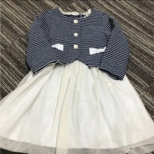 ホイップクリーム　ワンピース キッズ/ベビー/マタニティのキッズ服女の子用(90cm~)(ワンピース)の商品写真