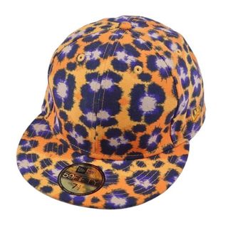 ケンゾー(KENZO)のケンゾー キャップ NEWERA 59FIFTY  帽子 総柄 ベースボールキャップメンズ 7.5 マルチカラー(その他)