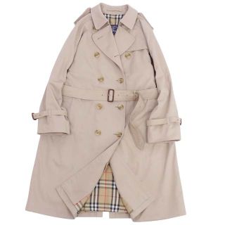 バーバリー(BURBERRY)のVintage バーバリー コート 英国製 トレンチコート レディース アウター 古着 10(L相当) ベージュ(トレンチコート)