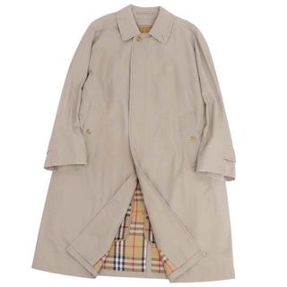 バーバリー(BURBERRY)のVintage バーバリー コート ステンカラーコート バルマカーンコート メンズ ライナー付き アウター 古着 90-165-4(S相当) ベージュ(その他)