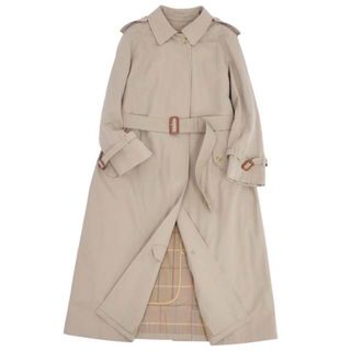 バーバリー(BURBERRY)のVintage バーバリー コート シングル トレンチコート ライダーコート レディース アウター 古着 11AB3(M相当) ベージュカーキ(トレンチコート)