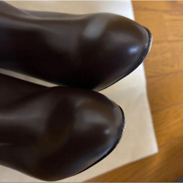 PELLICO(ペリーコ)のPELLICO ルーズフィットロングブーツ 36.5 ダークブラウン レディースの靴/シューズ(ブーツ)の商品写真