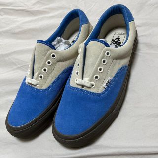 ヴァンズ(VANS)のVANS ERA ブルー×クリームホワイト×ブラウンソール(スニーカー)