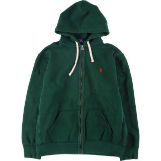 ラルフローレン(Ralph Lauren)の古着 ラルフローレン Ralph Lauren POLO RALPH LAUREN スウェットフルジップパーカー メンズL /eaa268591(スウェット)