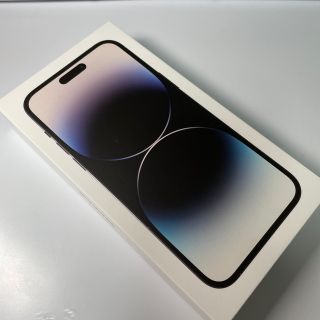 （未開封新品） iPhone14 Pro Max 128GB スペースブラック(スマートフォン本体)