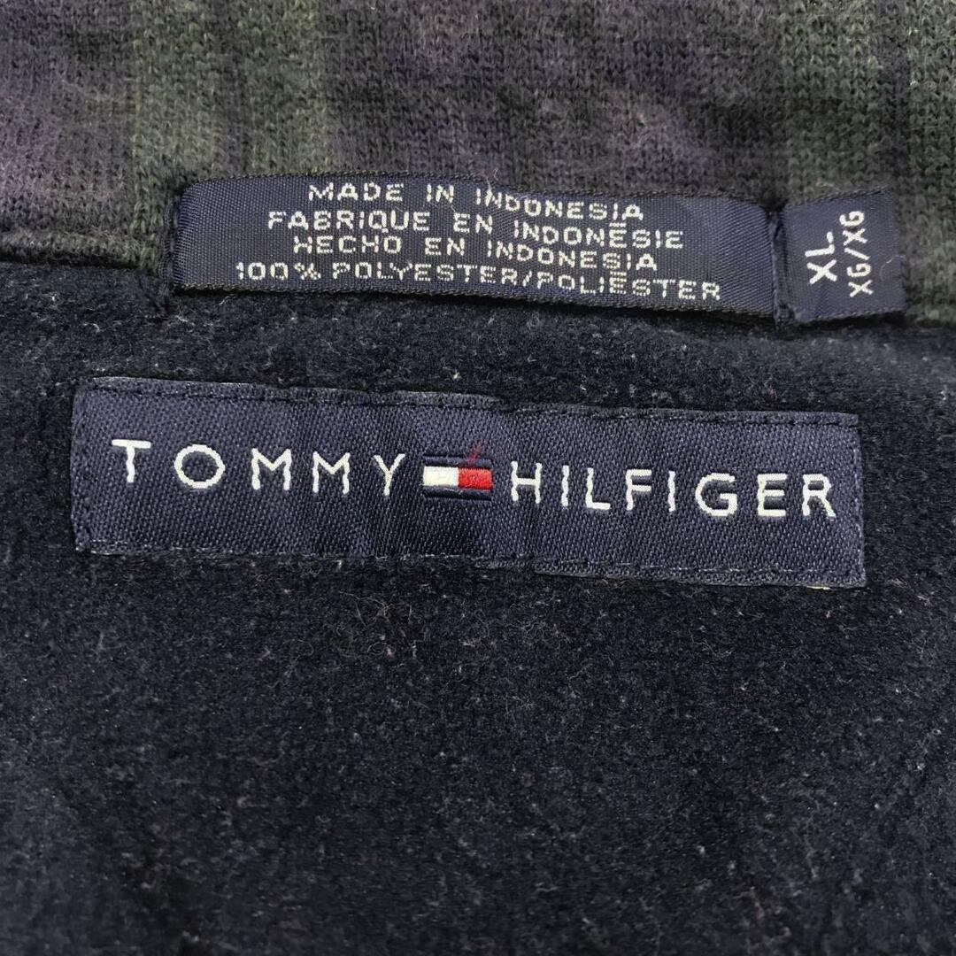 TOMMY HILFIGER(トミーヒルフィガー)の古着 トミーヒルフィガー TOMMY HILFIGER ハーフジップ フリースプルオーバー メンズXL /eaa291609 メンズのジャケット/アウター(その他)の商品写真