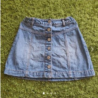 ギャップキッズ(GAP Kids)の美品◎GAPデニム⭐デニムミニスカート　130(スカート)