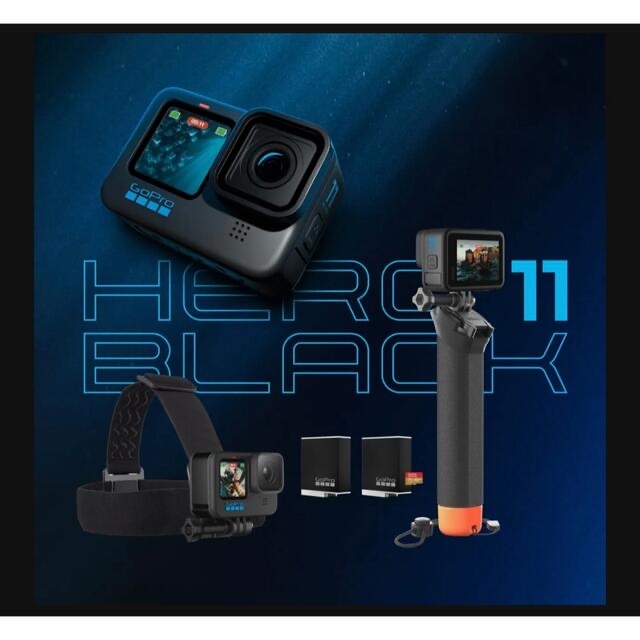 スマホ GoPro - GoProHero5 black 本体付属品セットバッテリー2つの