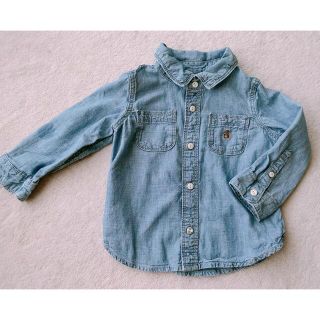 ベビーギャップ(babyGAP)のbabygap デニムシャツ(ブラウス)