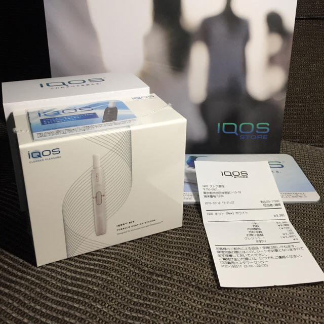 ファッション小物初売り大特価IQOS アイコスキット 新品 未開封 未登録 本体 ホワイト