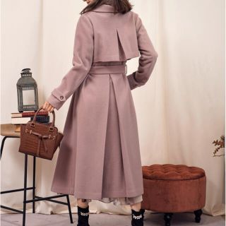 Noela - 【新品未使用】Noela 2WAYカラーウールトレンチコート ピンク