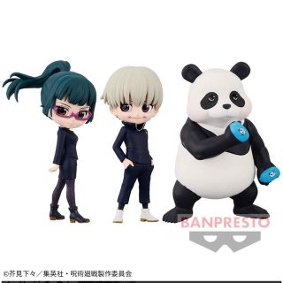 BANPRESTO - 呪術廻戦 Qposket petit 2年 狗巻棘 禪院真希 パンダの