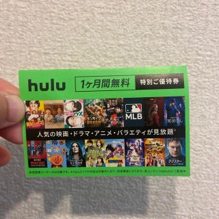 Hulu 1ヶ月無料(その他)