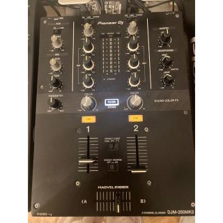 パイオニア(Pioneer)のPioneer DJミキサー　DJM-250MK2(DJミキサー)