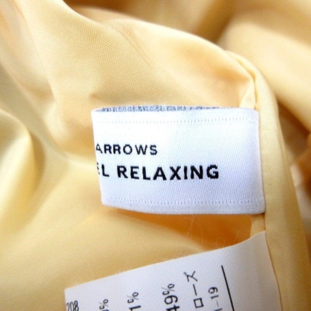 UNITED ARROWS green label relaxing(ユナイテッドアローズグリーンレーベルリラクシング)のグリーンレーベルリラクシング ユナイテッドアローズ タイトスカート ロング 黄色 レディースのスカート(ロングスカート)の商品写真