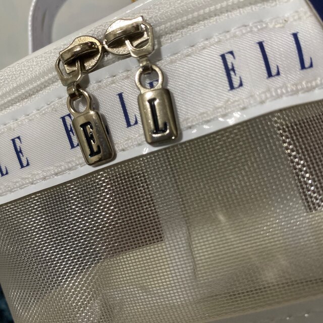 ELLE(エル)のELLE☆メッシュ化粧ポーチ レディースのファッション小物(ポーチ)の商品写真
