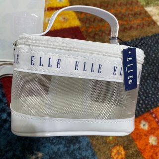 エル(ELLE)のELLE☆メッシュ化粧ポーチ(ポーチ)