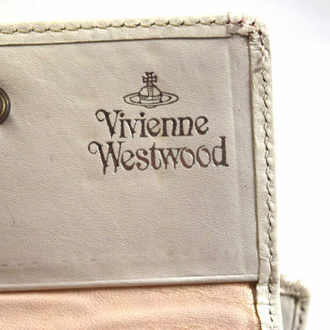 Vivienne Westwood(ヴィヴィアンウエストウッド)のVivienne Westwood / ヴィヴィアンウエストウッド ■ エナメルORB ダブルホック財布 レザー イントレチャート 財布 / サイフ / ウォレット / wallet / コイン ブランド 中古 [0990009681] レディースのファッション小物(財布)の商品写真