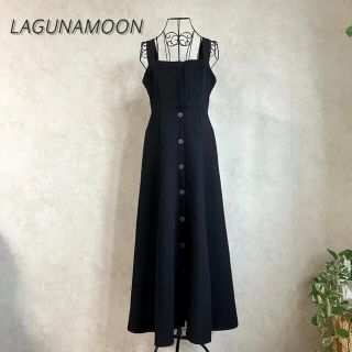 ラグナムーン(LagunaMoon)の【美品】ラグナムーン　ロングワンピース(ロングワンピース/マキシワンピース)