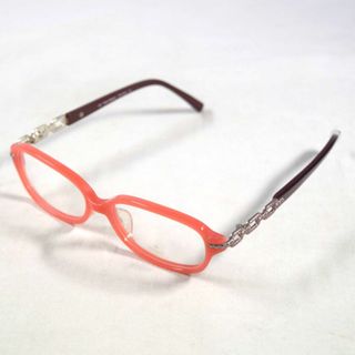 ヴィヴィアンウエストウッド(Vivienne Westwood)のVivienne Westwood / ヴィヴィアンウエストウッド ■ 眼鏡 ORB チェーンモチーフ ピンク 52□15 サングラス / メガネ / 眼鏡 未使用 [0990009701](サングラス/メガネ)