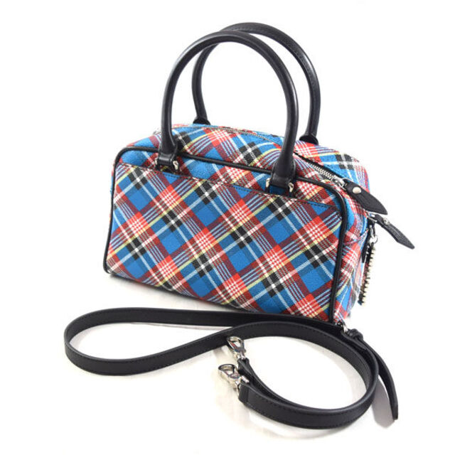 Vivienne Westwood Anglomania SHUKA TARTAN 2wayバッグ PVC