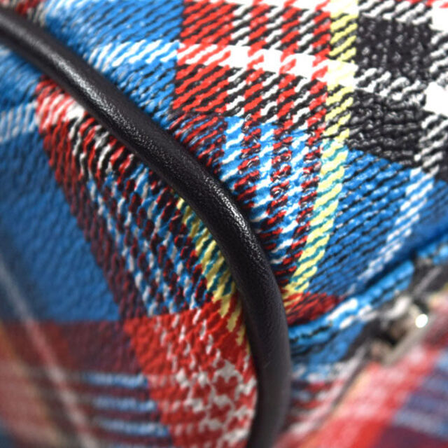 Vivienne Westwood Anglomania ■ SHUKA TARTAN 2wayバッグ PVC ブルー バッグ / バック / BAG / 鞄 / カバン ブランド  [0990009727] 7