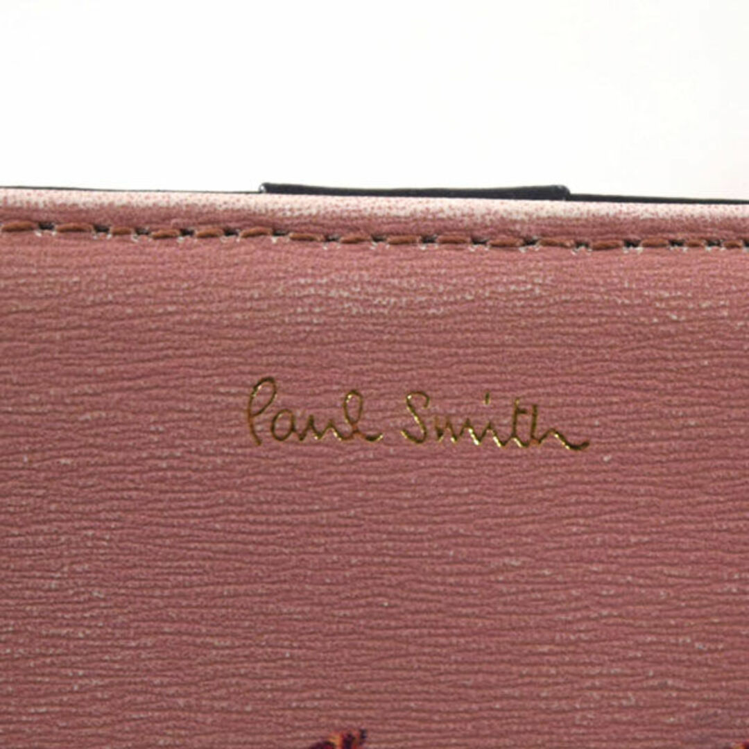 Paul Smith(ポールスミス)のPaul Smith / ポールスミス ■ コイン カードケース 4連キーケース レザー ピンク 財布 / サイフ / ウォレット / wallet / コイン KEY / キー / 鍵 ブランド 中古 [0990009819] レディースのファッション小物(キーケース)の商品写真