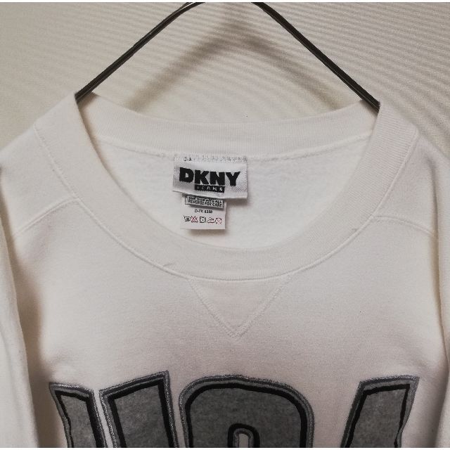 TOMMY HILFIGER(トミーヒルフィガー)の52 90年代 DKNY XL USA ヘヴィーウエイト スウェット メンズのトップス(スウェット)の商品写真