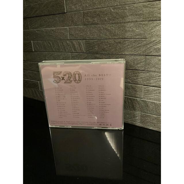 嵐(アラシ)の嵐 5×20 All the BEST!!アルバム 通常盤(4CD) エンタメ/ホビーのCD(ポップス/ロック(邦楽))の商品写真