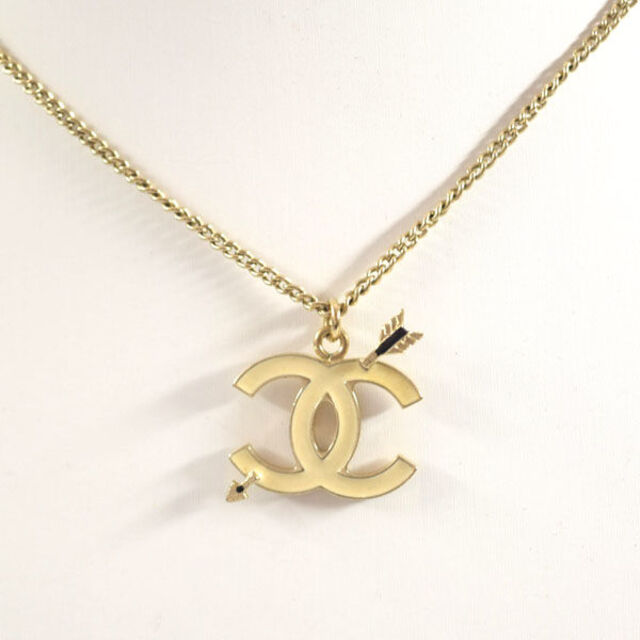 激レア】シャネル クローバー ネックレス CHANEL ココマーク ゴールド-