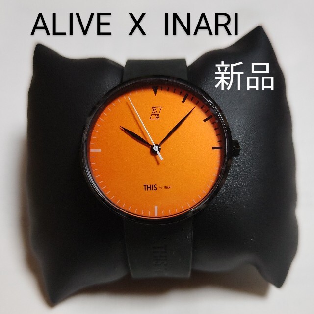 LEONレディース一覧定価27500円 稼動品 未使用 ALIVE X INARI コラボ 腕時計