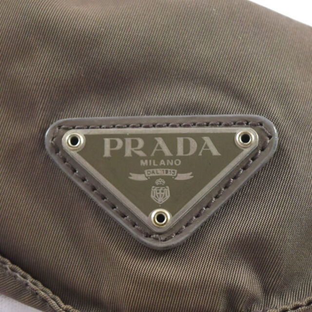 PRADA / プラダ □ リュック ナイロン FUMO カーキ・グレー バッグ