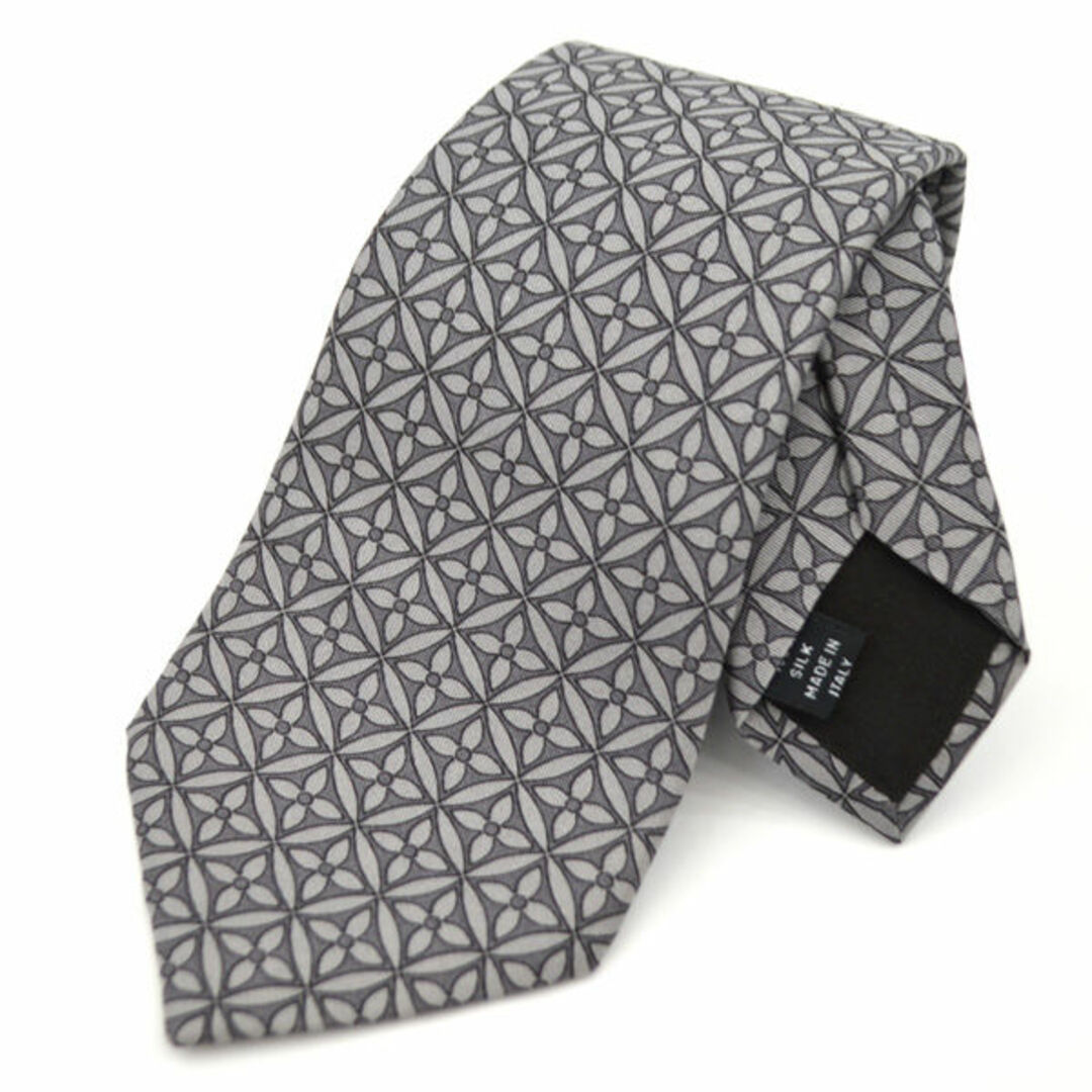 LOUIS VUITTON - LOUIS VUITTON / ルイヴィトン □ ネクタイ グレー系