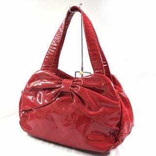 アニエスベー(agnes b.)のagnes b / アニエスベー ■ セミショルダーバッグ エナメル レッド バッグ / バック / BAG / 鞄 / カバン ブランド 中古 [0990010339](ショルダーバッグ)