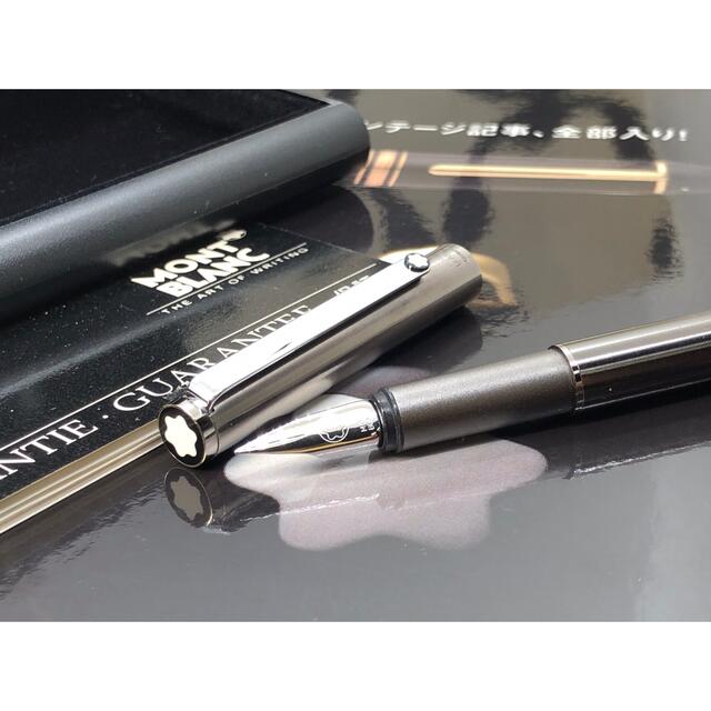 MONTBLANC(モンブラン)の★価値ある総チタニウム張り※美品★Ｓラインの極少生産逸品クローム装飾★モンブラン インテリア/住まい/日用品の文房具(ペン/マーカー)の商品写真