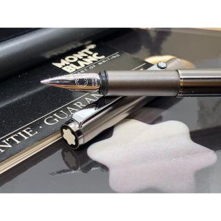 モンブラン(MONTBLANC)の★価値ある総チタニウム張り※美品★Ｓラインの極少生産逸品クローム装飾★モンブラン(ペン/マーカー)