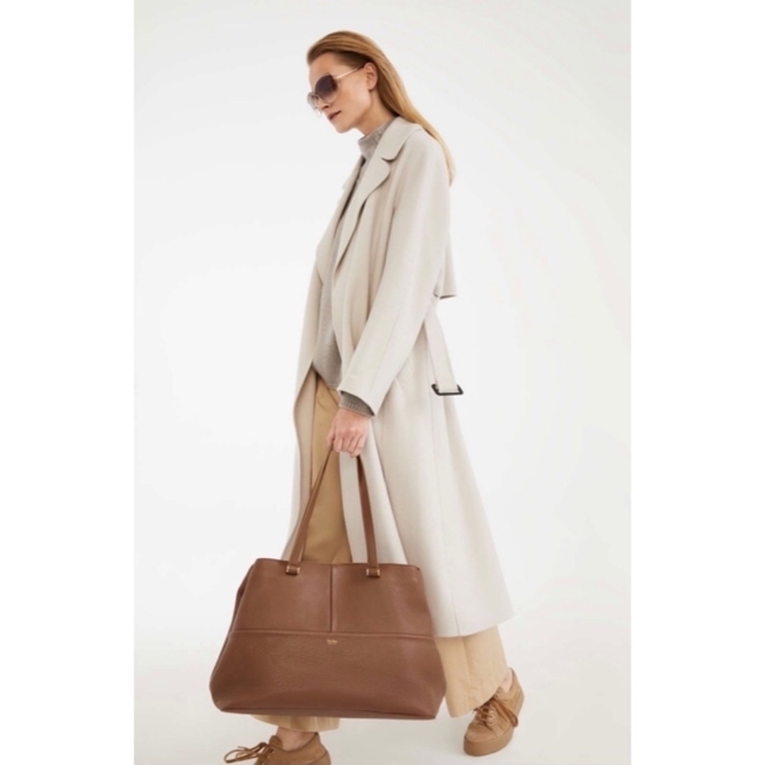 Max Mara　マックスマーラ　ファーロングコート　ステンカラーコート　ウール