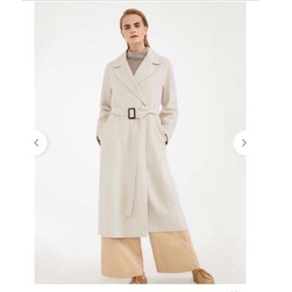 マックスマーラ(Max Mara)のS'Max Mara ダブルフェイス ヴァージンウール コート マックスマーラ(ロングコート)