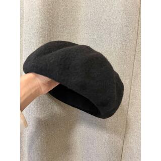 ニコアンド(niko and...)のniko and...ブラックベレー帽☆(ハンチング/ベレー帽)