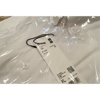 ユニクロ(UNIQLO)の【送料無料】ユニクロ  スーピマコットンシャツ(長袖) XLサイズ ホワイト(シャツ)