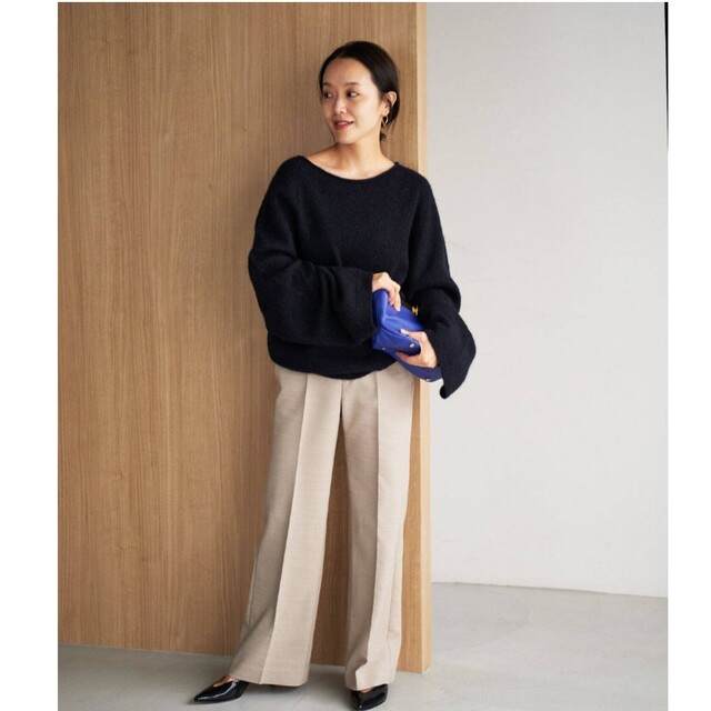 完売 プラージュ Plage ベビーアルパカ ラグランプルオーバー
