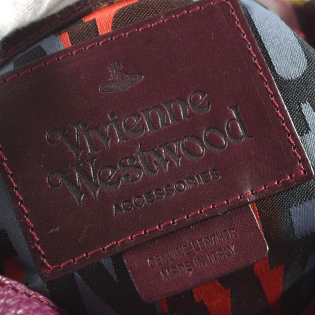 Vivienne Westwood(ヴィヴィアンウエストウッド)のVivienne Westwood / ヴィヴィアンウエストウッド ■ ORB ショルダーバッグ レザー 紫 バッグ / バック / BAG / 鞄 / カバン VW1 中古 [0990010600] レディースのバッグ(ショルダーバッグ)の商品写真